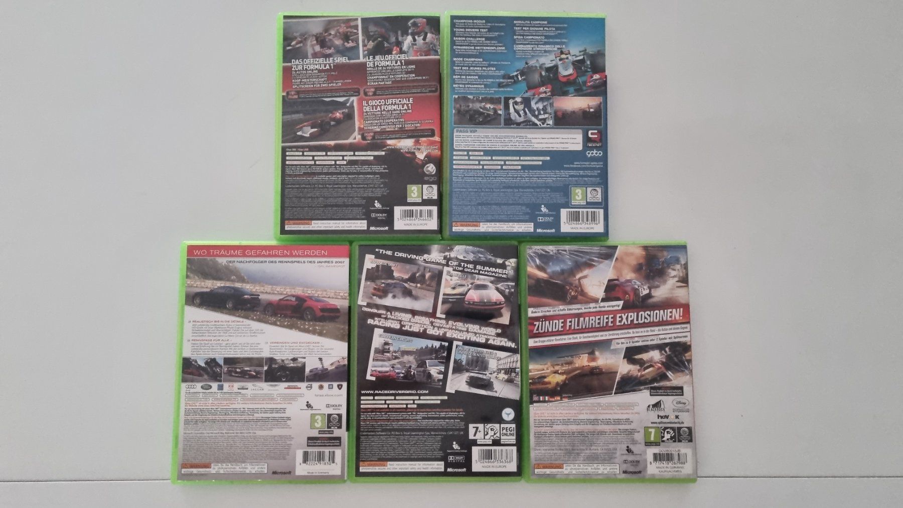 Microsoft Spiele: Xbox 360 F1 Forza Motorsport RaceDriver GRID Split/Second – Gebraucht aus Birsfelden von val_d9c2 3