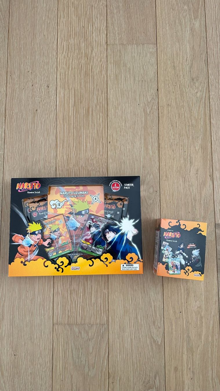 Carte collezionabili: Naruto Mythos Display + Starter Pack 1. Edition TCG – Nuovo e nell'imballaggio originale da Luzern venduto da EmmentalerOG