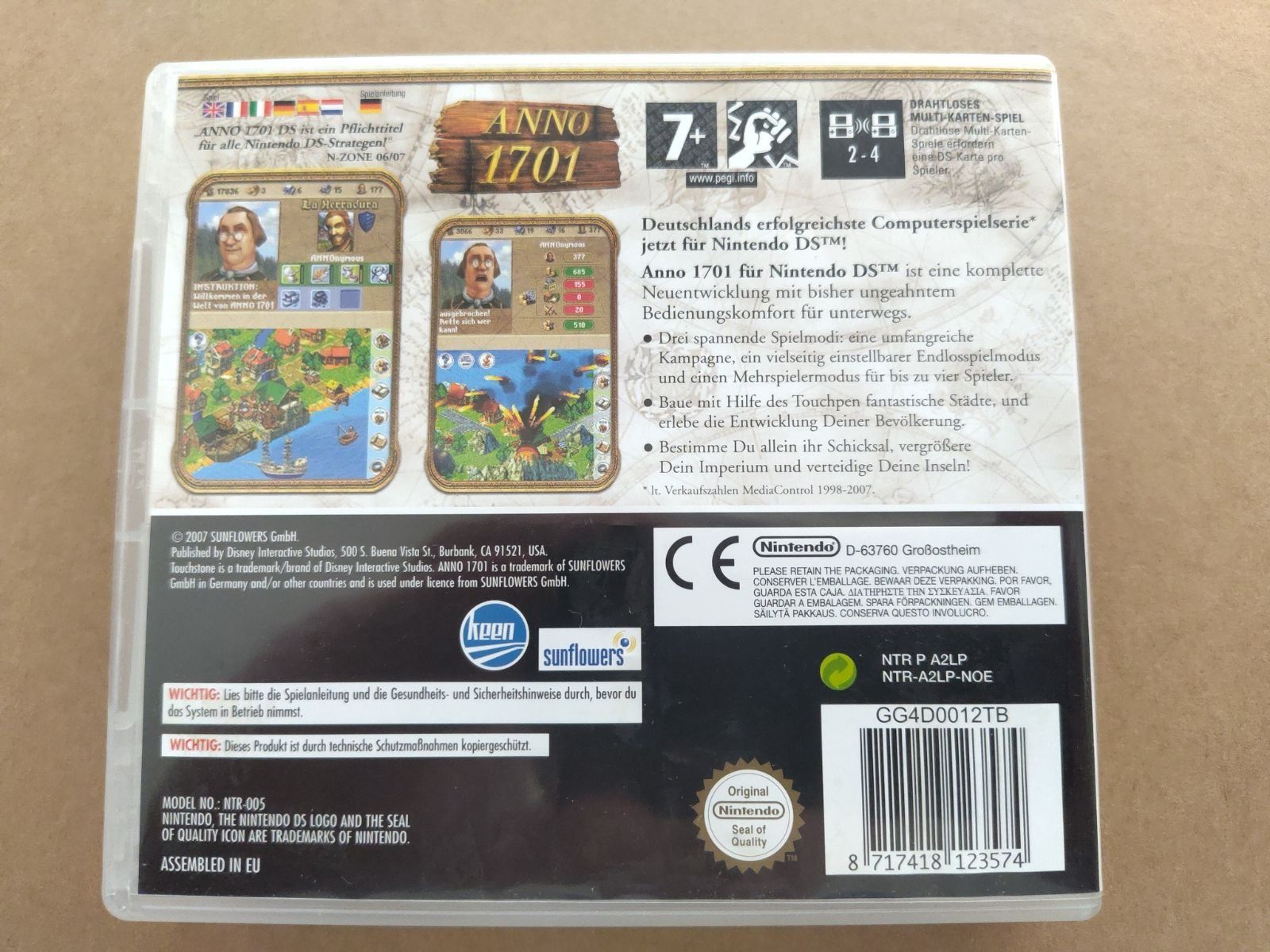 Nintendo Giochi: Anno 1701 für Nintendo DS – Usato da Unterkulm venduto da jenswolk 2
