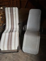 2er Set Liegestuhl, Outdoor Sommer Garten