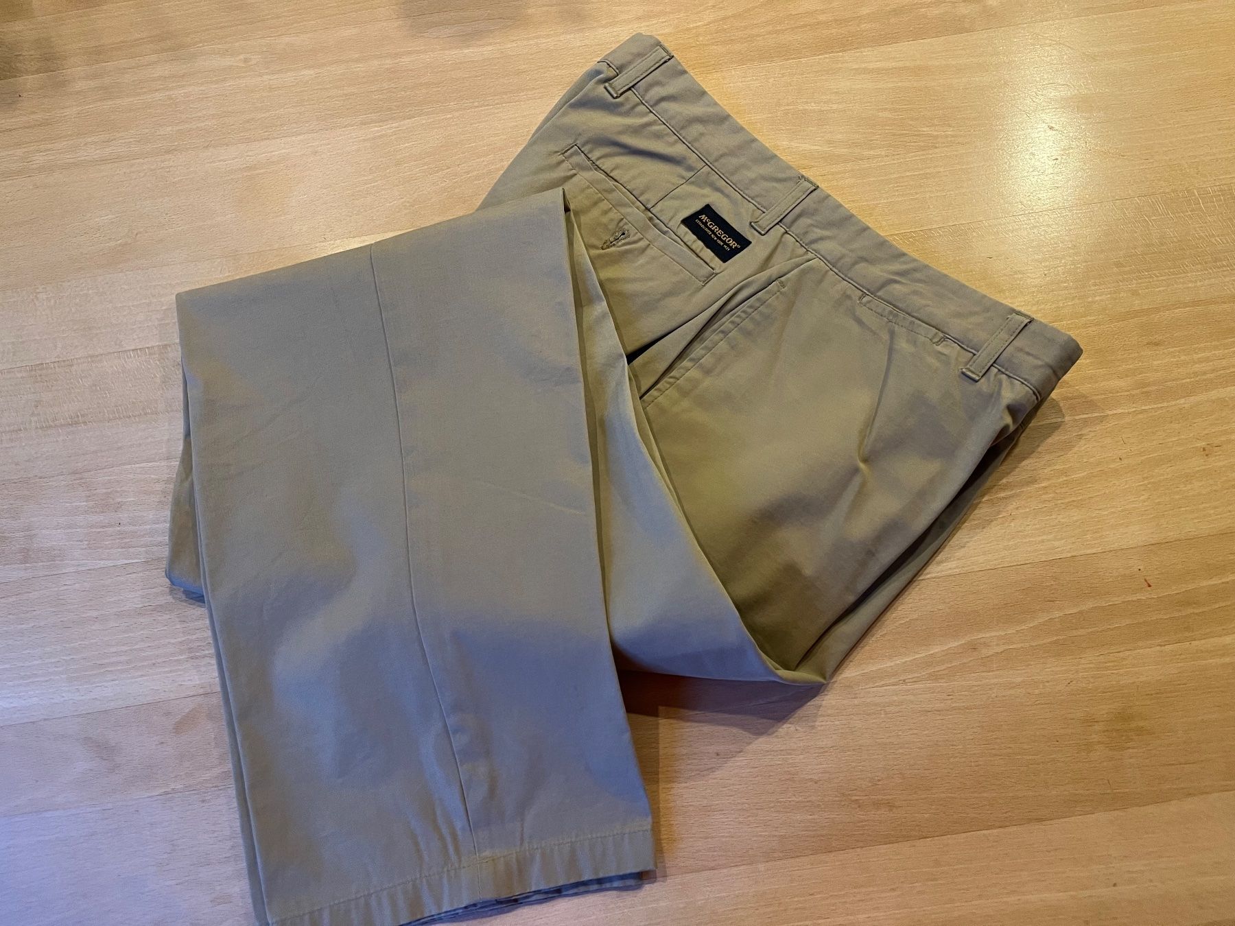 Pantaloni: Herrenhose McGregor beige , Gr. 52 – Usato da Meilen venduto da Feldmeilen