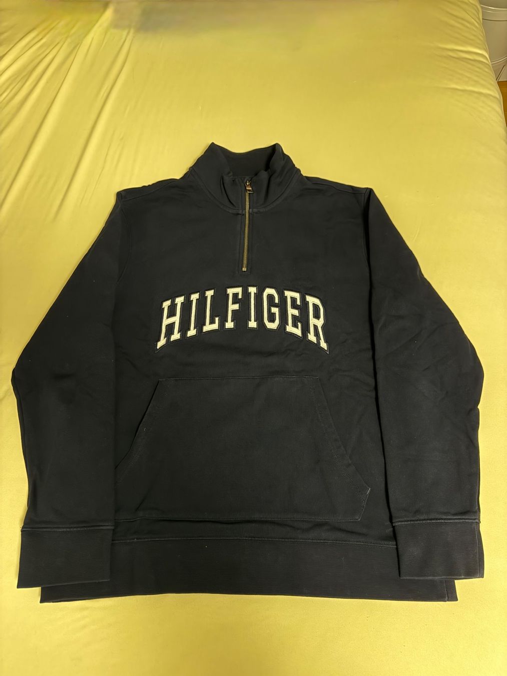 Tommy Hilfiger Pulls & Sweat-shirts: Tommy Hilfiger Quarter Zip Pullover, 100% Baumwolle – D'occasion à Würenlos par lor_9x9x