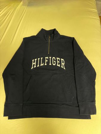 Tommy Hilfiger Quarter Zip Pullover, 100% Baumwolle