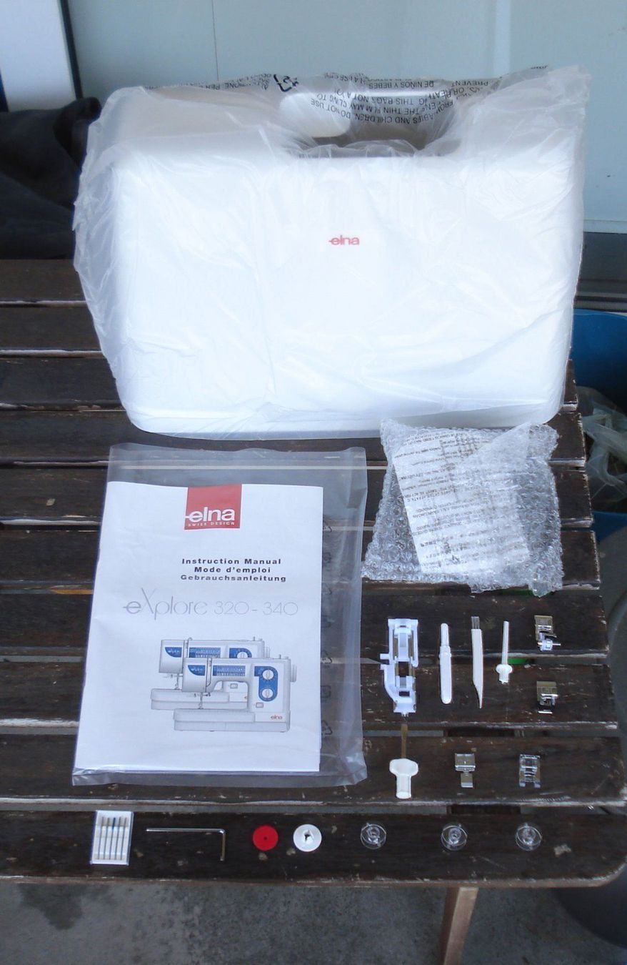 Elna Nähmaschinen: Nähmaschine Elna explore 340, neu, Gratis-Versand. – Neu und originalverpackt aus Olten von Pat31 3