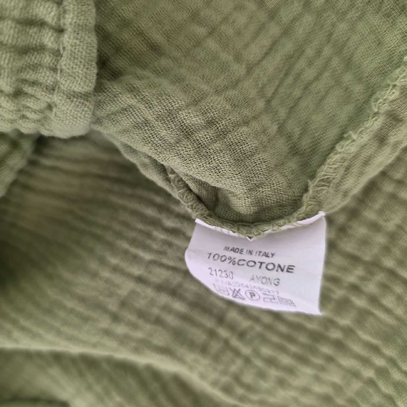 Camicette: Leinenhemd Oversize  Gr.1 Size Baumwolle Made in Italy – Usato da Rheinsulz venduto da Gilea 7