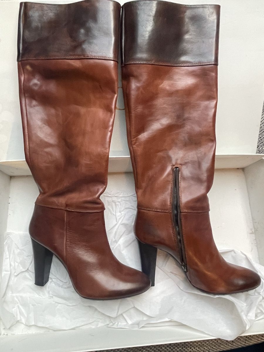 Damenschuhe: Neue Lederstiefel Rossella Lopes – Neu und originalverpackt aus Ermenswil von YanaB