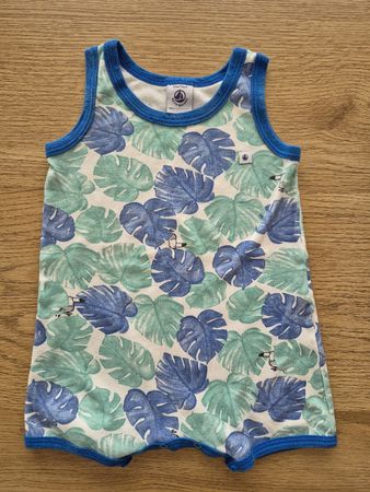 Barboteuse Petit Bateau, 12 mois, parfait pour l'été!