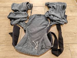 DIDYMOS DidyKlick Babytrage (Grau Melange) + Original Beutel