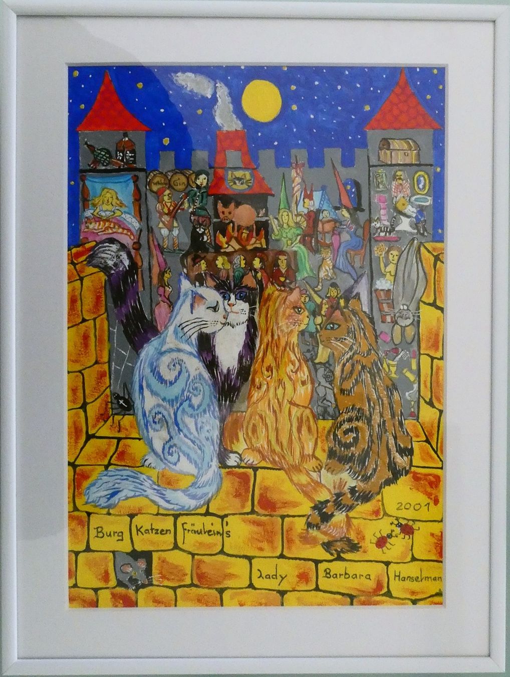 Gemälde: Bilder: 4 Originale von Lady Barbara Hanselmann + Kalender – Gebraucht aus Rubigen von OPERNFREUND 3
