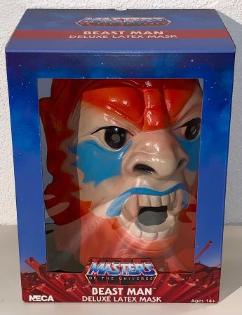 Beast Man Latex Maske NECA Masters of the Universe Motu
