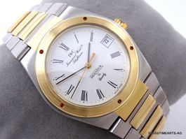IWC INGENIEUR SL GERARLD GENTA DESIGN GOLD & STAHL IW3305