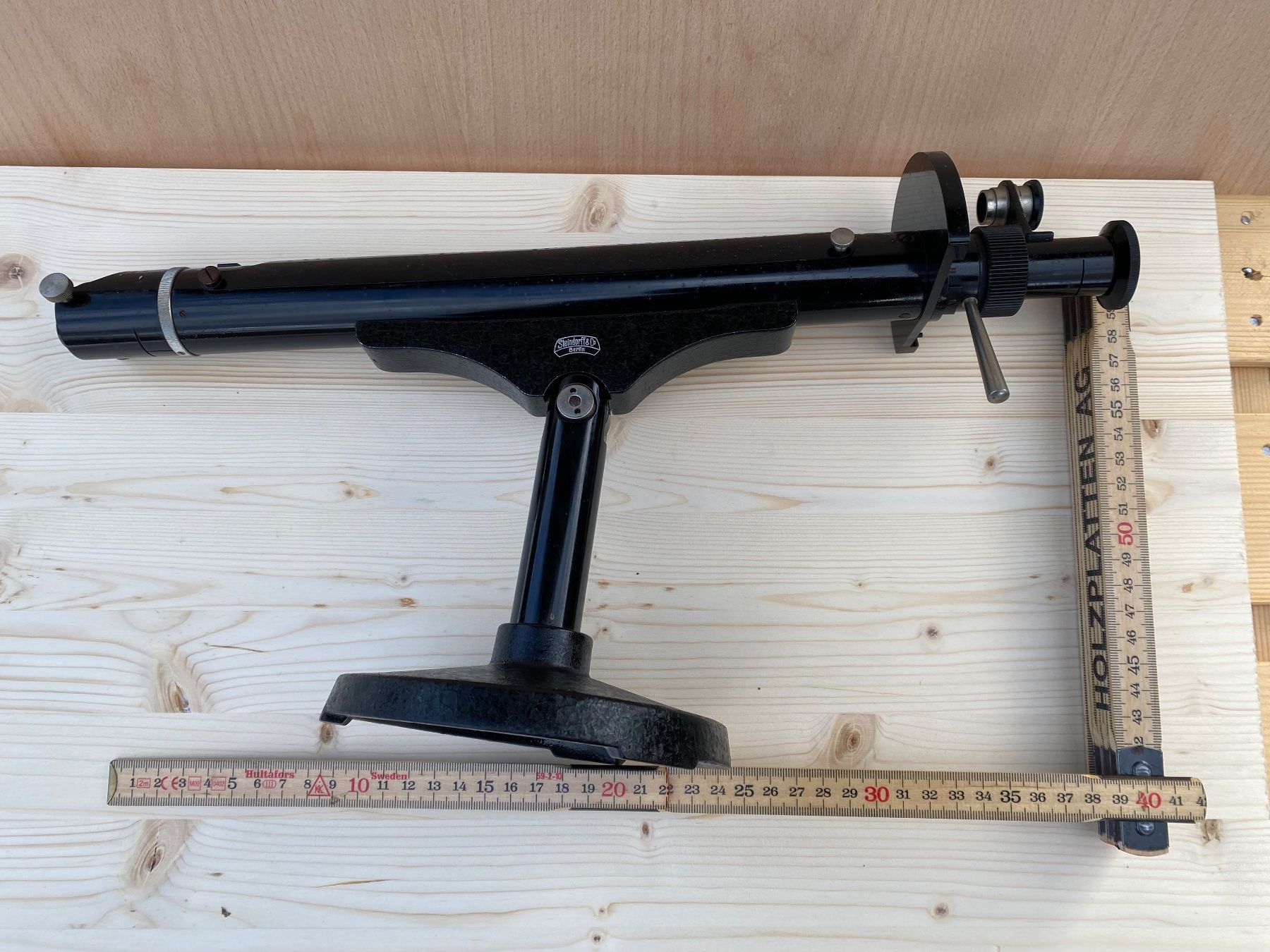 Microscopi: antiker Steindorff & Co. Berlin Polarimeter – Usato da Feldbach venduto da Olive1 9