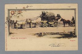 1902, BERGPOST, SCHÖNE KARTE! (0 ANDERMATT)