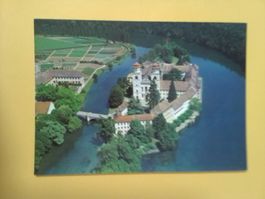Rheinau Zürich Insel Klinik Flugaufnahme