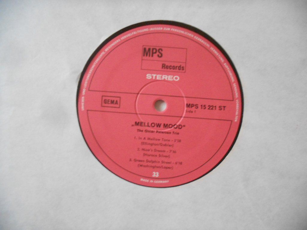 Dischi in vinile: OSCAR PETERSON  -  MELLOW MOOD – Usato da Bex venduto da Giorgiob 5