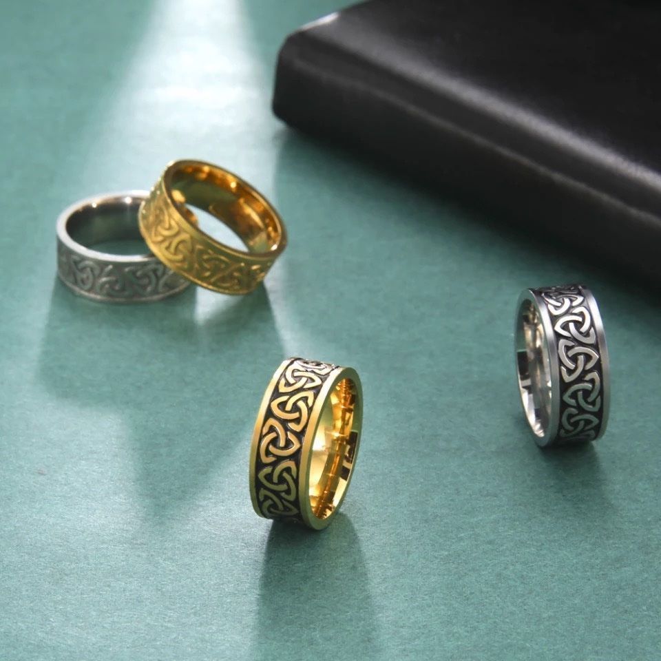 Anelli: Men ring Viking Amulet Stainless Steel – Nuovo e nell'imballaggio originale da Aarburg venduto da StavFashion 1