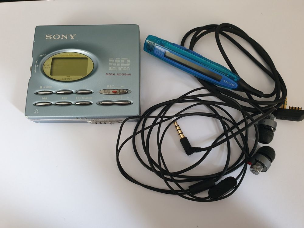 Lecteur/enregistreur MiniDisc Sony MZ-R91 - Occasion - Vintage
