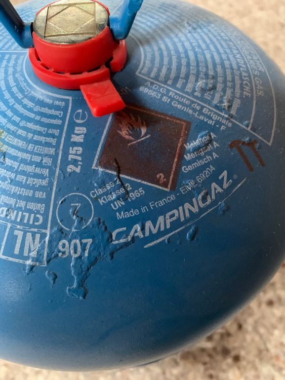 Argon Gasflaschen Ventil Mit Kupferkopf - Kleine Zähne Für Werkzeuge & Geräte