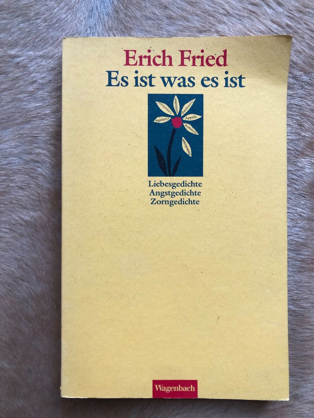 Libri: Erich Fried - Es ist was es ist - Gedichte – Usato da Zürich venduto da ricarda_777