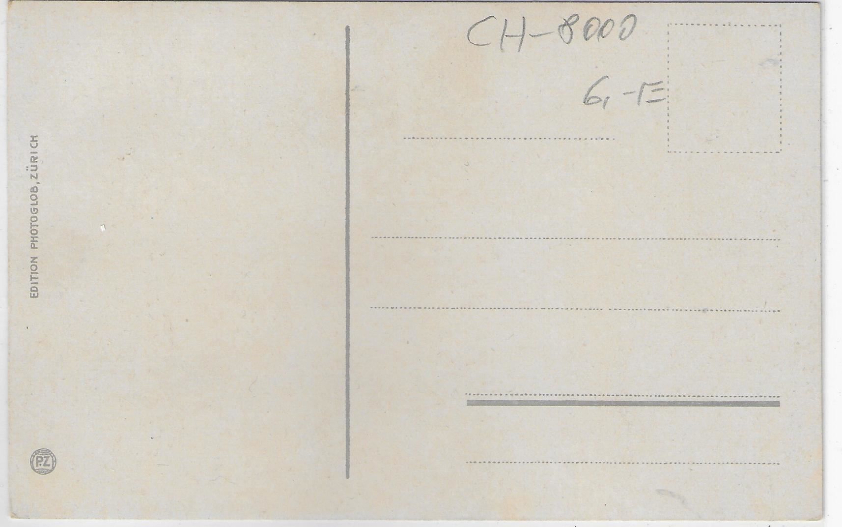 Cartoline postali: Zürich - Sechseläuten-Feuer - Litho – Antico da Ettingen venduto da Kartenplanet 1