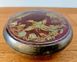 Messing Schatulle Dose Schmuckdose Vintage Asia Deko Antik?