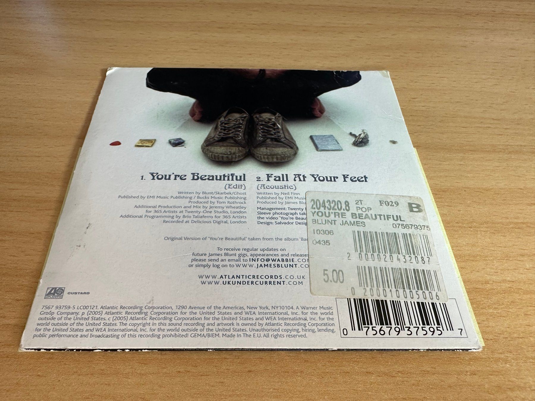 CD: James Blunt – You're Beautiful - Single CD – Usato da Rikon im Tösstal venduto da Alpenmutz 1