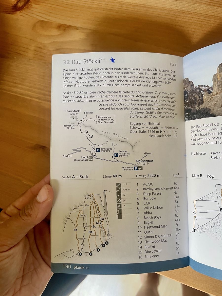 Libri: Plaisir Ost Kletterführer 2021 – Usato da Schattdorf venduto da weberke 2