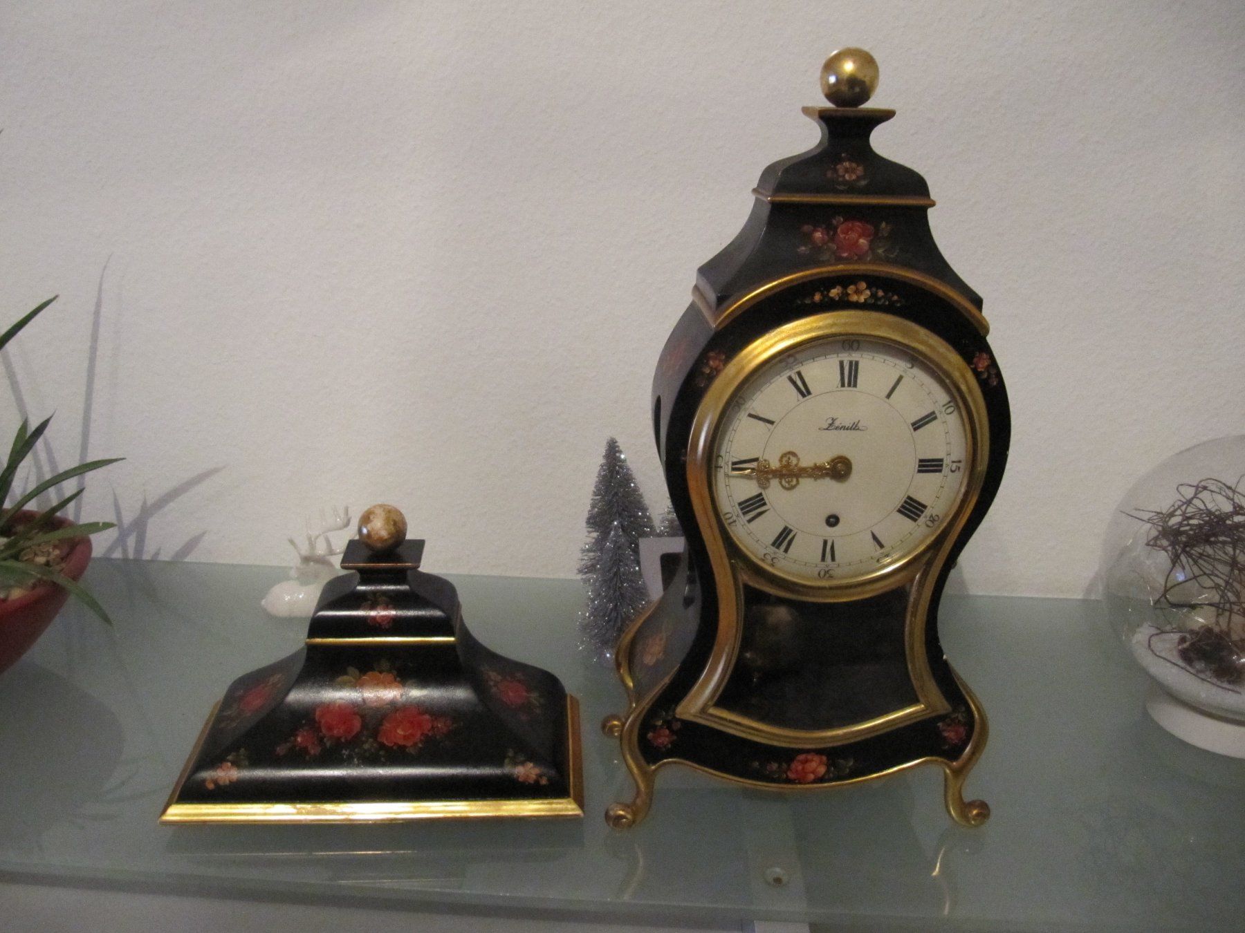 Zenith Orologi da terra & Orologi da parete: Zenith - aufziehbare Pendeluhr mit Sockel – Usato da Basel venduto da stefan4057