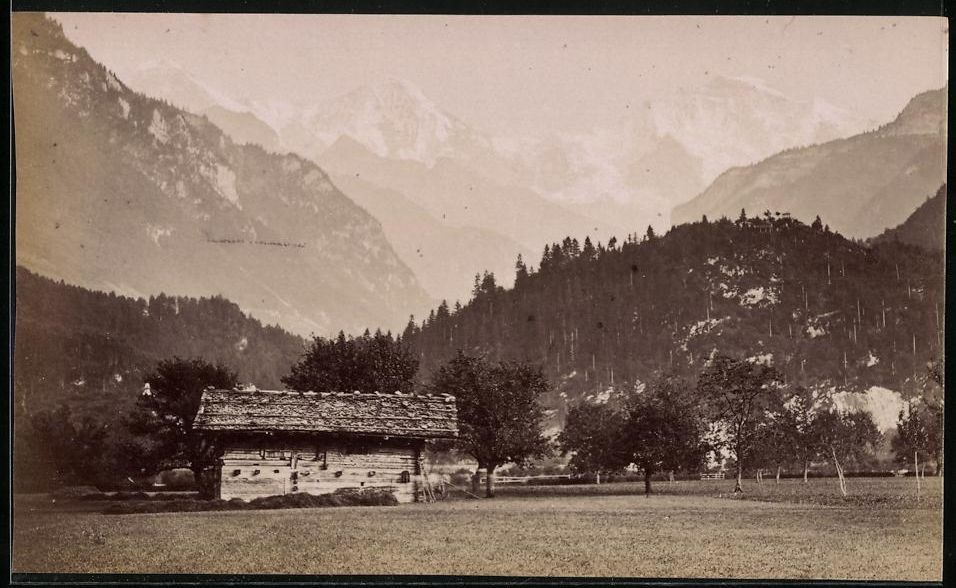 Fotografie &  Plakate: Fotografie Interlaken, Blick nach Mönch – Gebraucht aus Berlin von bartko-reher