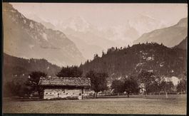 Fotografie Interlaken, Blick nach Mönch
