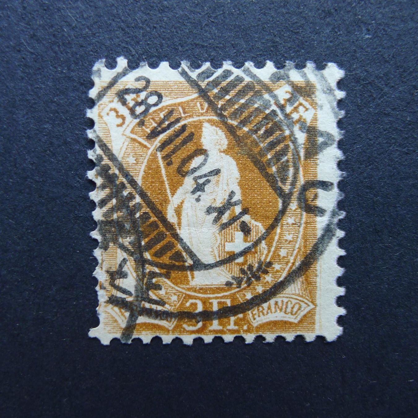 Alle Briefmarken: 1904 Nr. 72Ea gestempelt – Gebraucht aus Dagmersellen von wyss1982