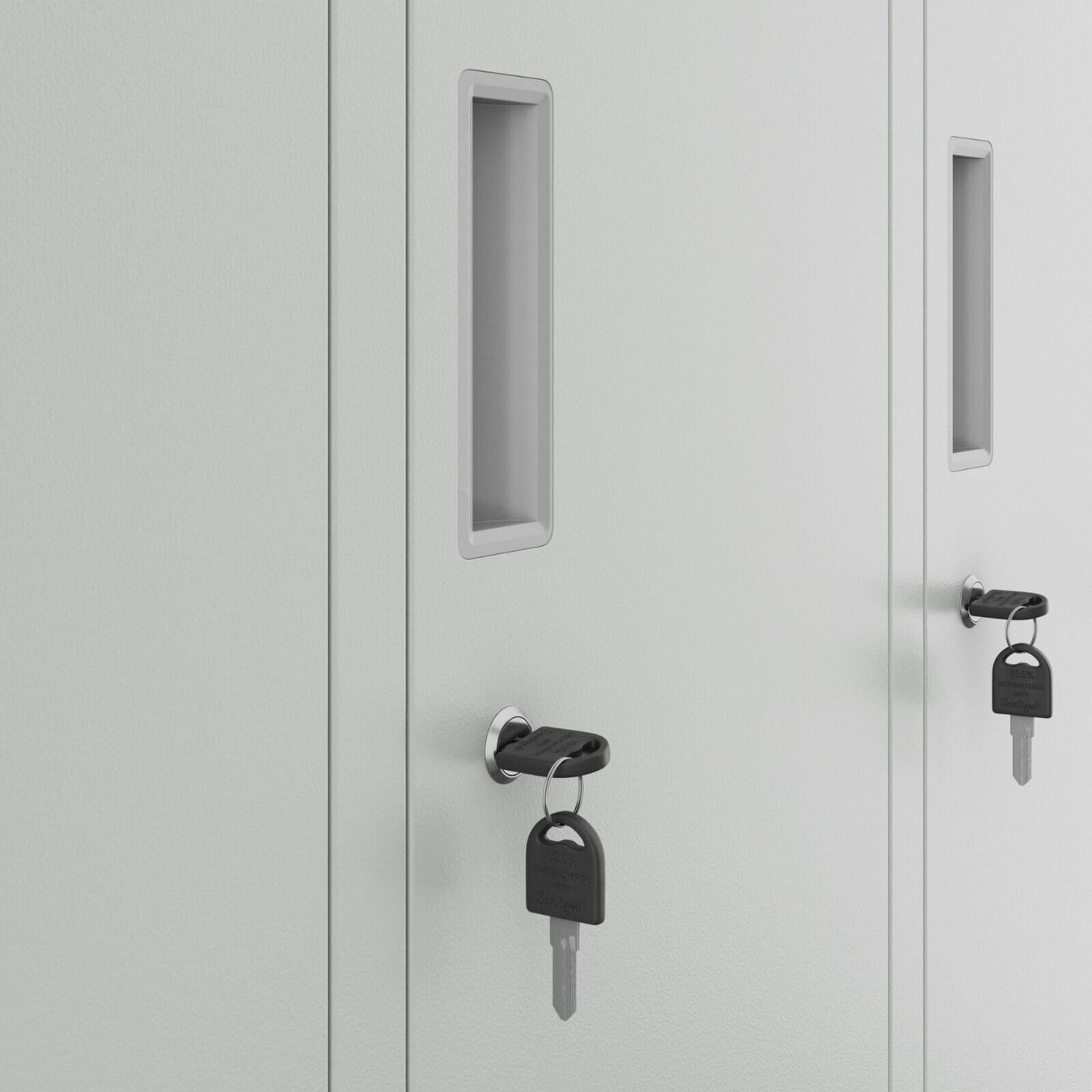 Schränke: Schliessfachschrank 10 Fächer - Grau/Grau – Neu und originalverpackt aus Wallenwil von toesstal-vertrieb 6