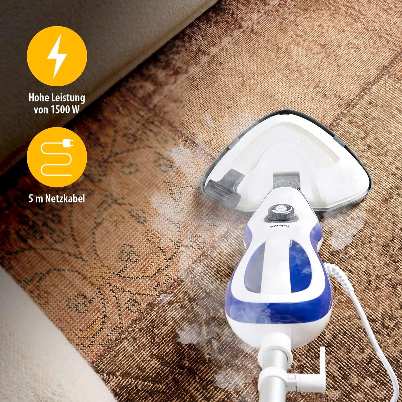 Dampfreiniger: Tristar SR-5261 Dampfreiniger/Dampfmopp – Neu und originalverpackt aus Bottighofen von zaap 3