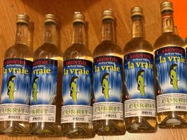 6 bouteilles d'Absinthe la vraie