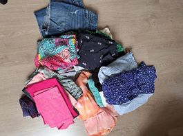 Mädchen Sommerkleiderset Gr 134/140