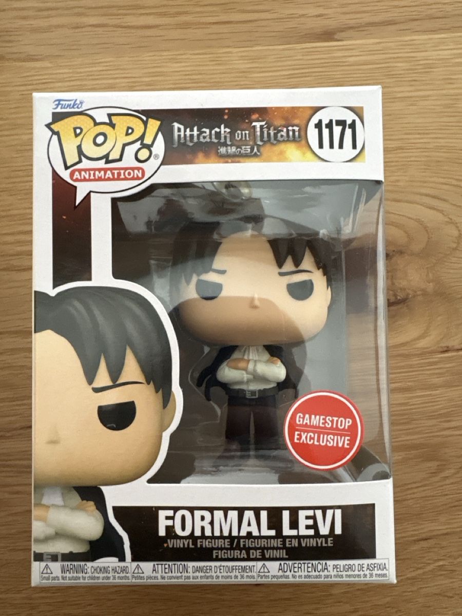 Funko Statuette: Funko Pop Attack on Titan - Formal Levi  – Nuovo (secondo la descrizione) da Chur venduto da Obito4242