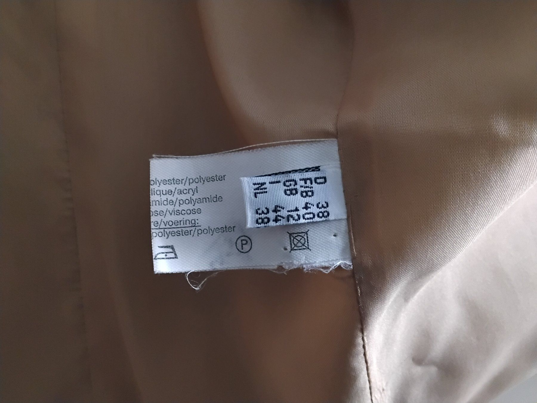 Giacche: Veste Spengler élégante automne taille 38, beige – Nuovo (secondo la descrizione) da chêne-bourg venduto da patty190 3