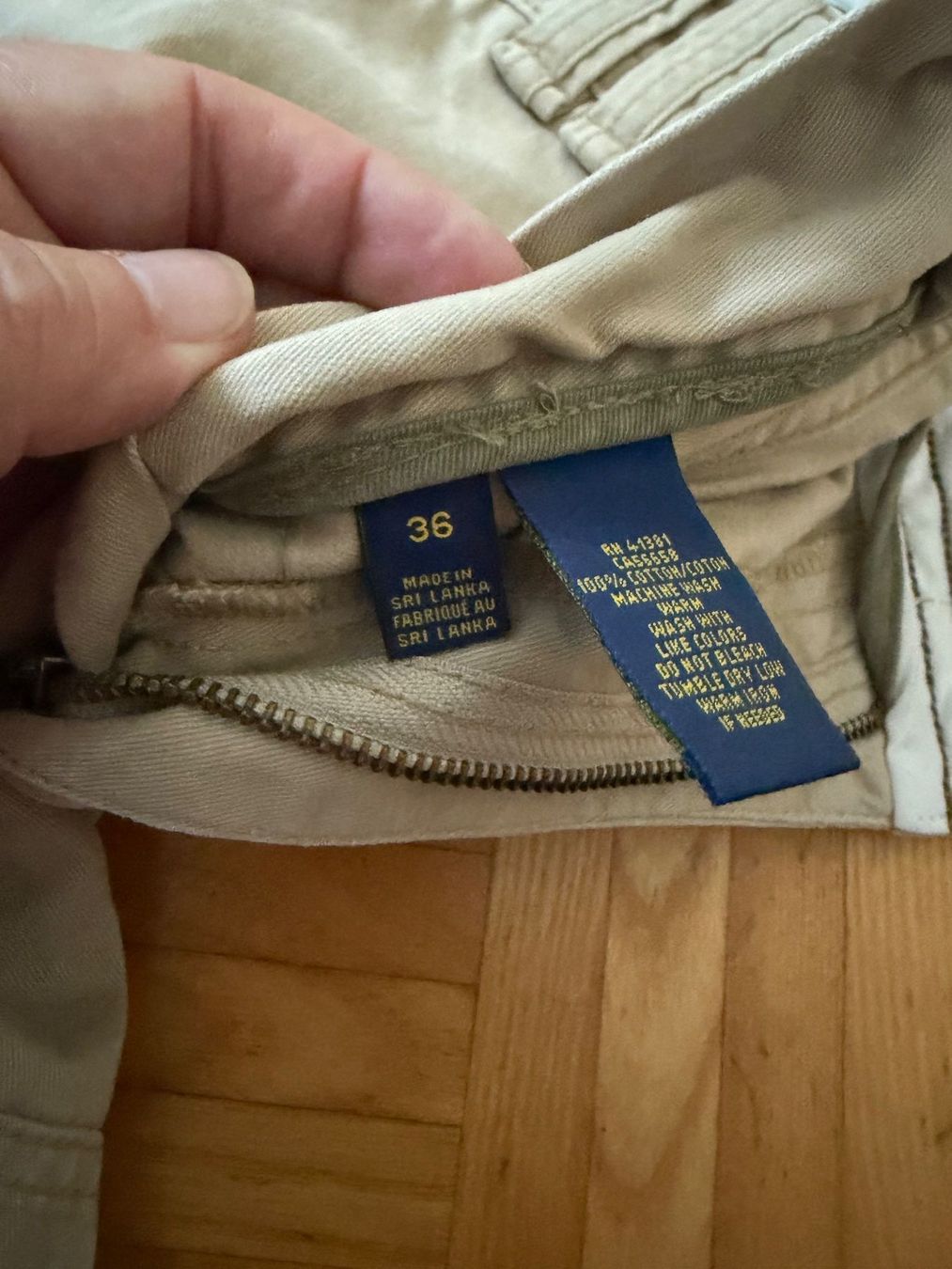 Ralph Lauren Hosen: Polo Ralph Lauren Short, Gr 36, beige – Gebraucht aus bioggio von lenny023 3