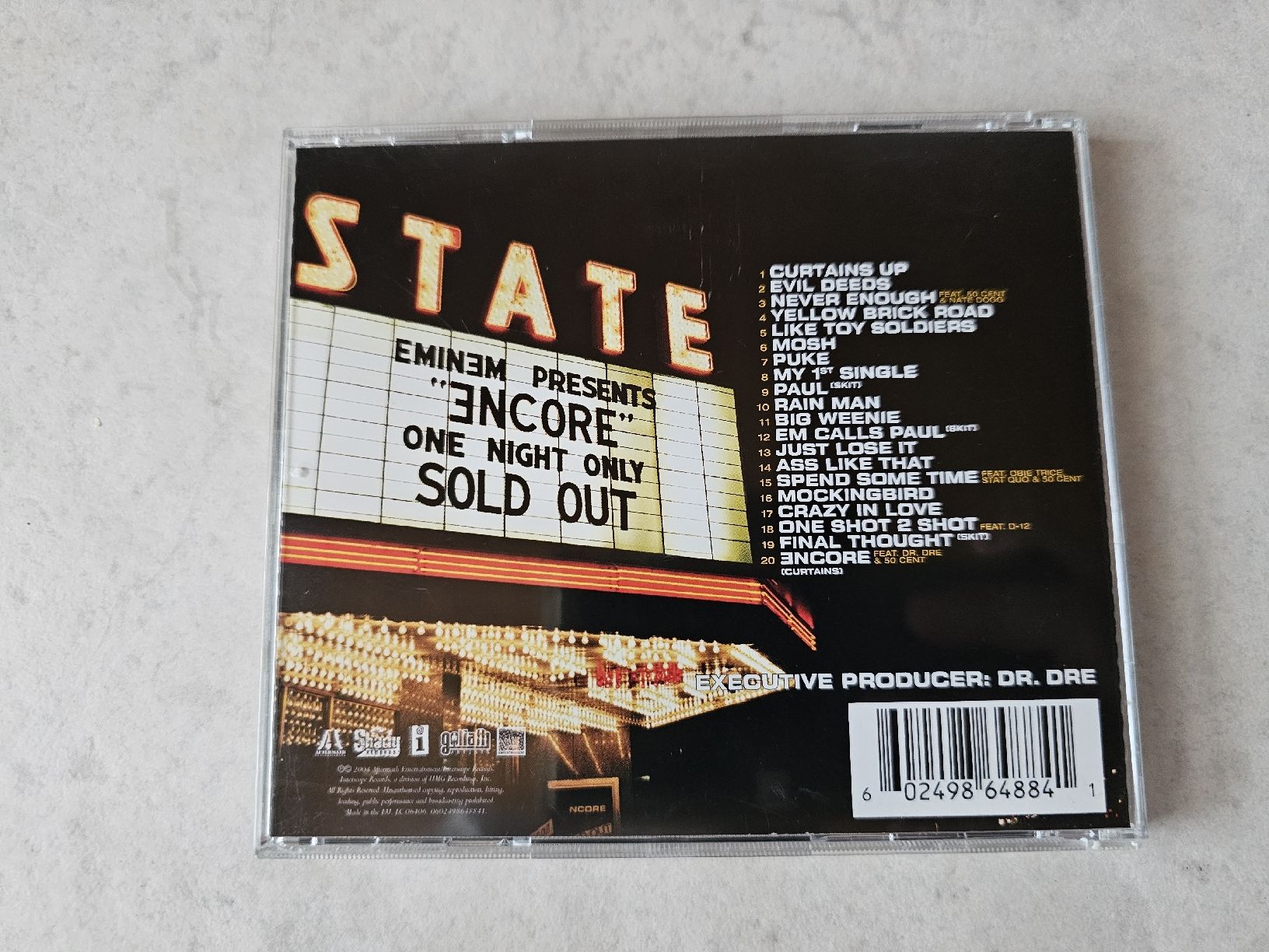 CDs: Eminem  -  Encore – Gebraucht aus Schneisingen von backstore24 1