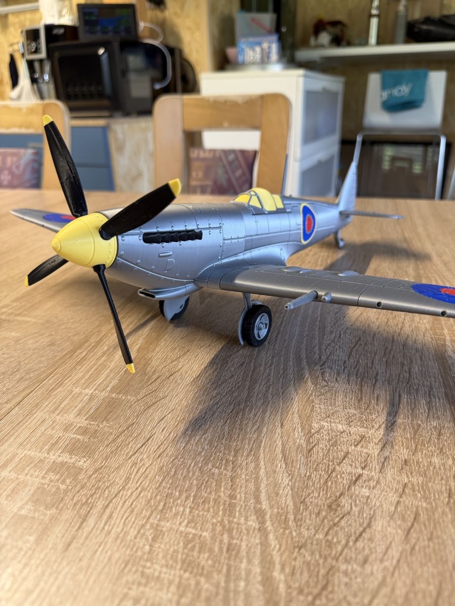 Modellbausätze & Standmodelle: Spitfire flugzeug wwii air force krieg 3D druck – Gebraucht aus Prosito von Danielehh 2