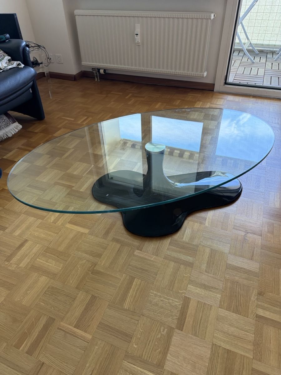 Tavoli: Couchtisch oval aus Glas – Usato da Therwil venduto da Haenky80 4