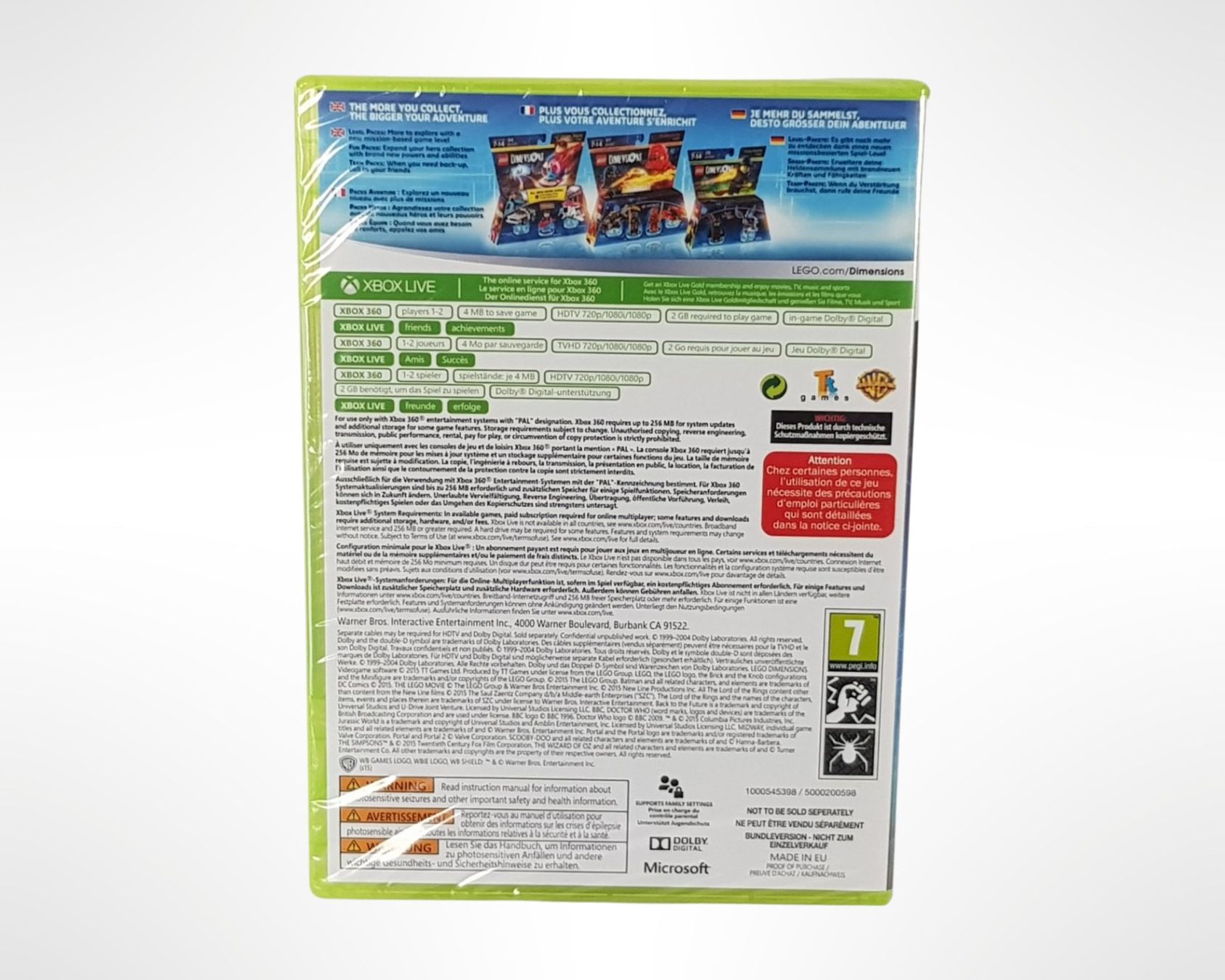 Lego Spiele: LEGO Dimensions Starter Pack für XBOX 360 – Neu (gemäss Beschreibung) aus Suhr von  4