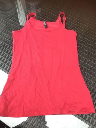 Damen Top S Unterhemd Rot Colours of the World