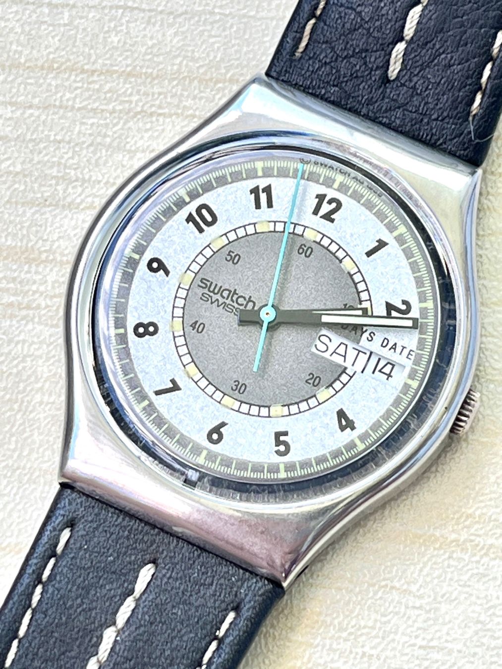 Swatch Orologi: Swatch Uhr, Sommer-Look! – Usato da Grenchen venduto da chththl