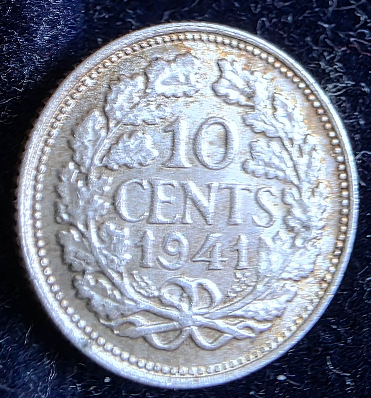 Tutti le monete: NIEDERLANDE 10 CENTS 1941 SILBER – Usato da Winterthur venduto da Creso70 1