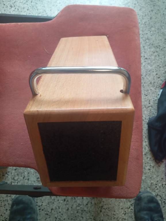 WMF Elettrodomestici da cucina: WMF Messerblock Holz Metall gebraucht – Usato da Basel venduto da Petergunn 3