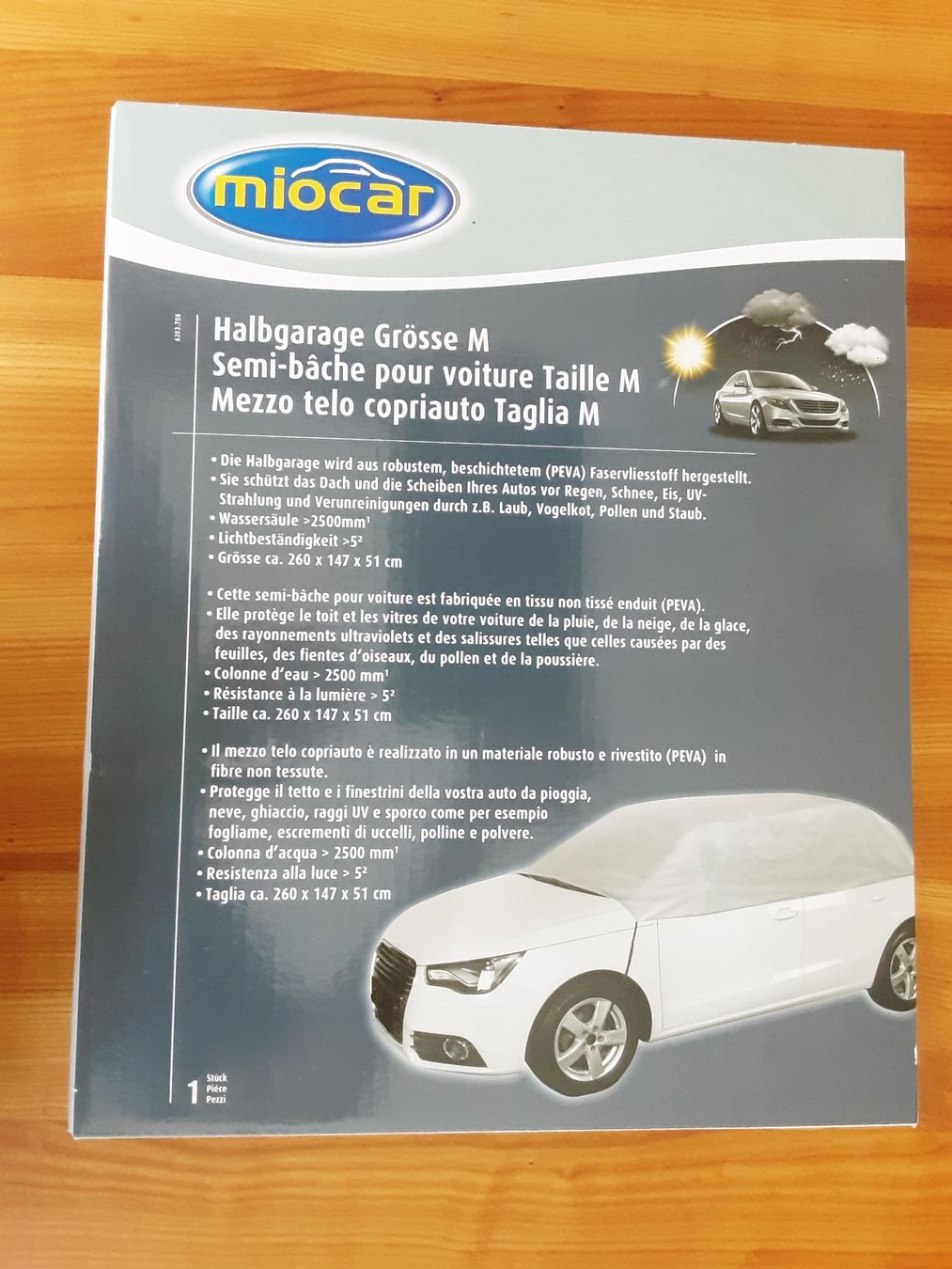 Abdeckhülle: MioCar Halbgarage Grösse M NEU! – Neu und originalverpackt aus Bronschhofen von Faentl59 1