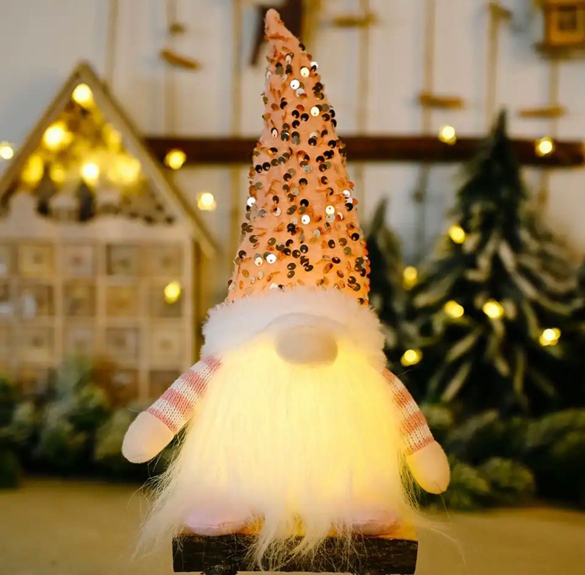 Tutte le decorazioni: Weihnachts Puppe Elf mit LED-Licht – Nuovo e nell'imballaggio originale da Oberegg venduto da Alepokemon