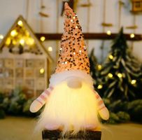 Weihnachts Puppe Elf mit LED-Licht