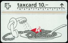 Taxcard 302L_99474 Angst & Pfister Spaghetti 500 Ex ungebr.